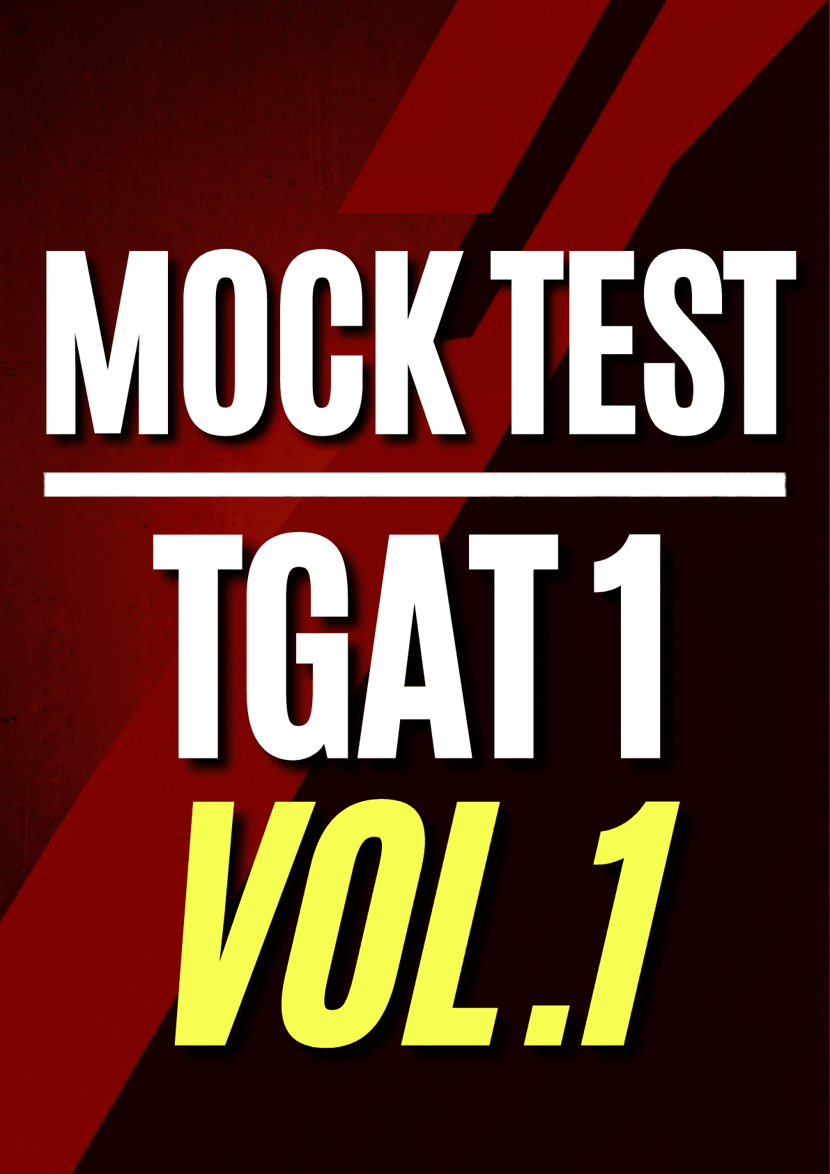 ปก Mock Test TGAT1 Vol.1